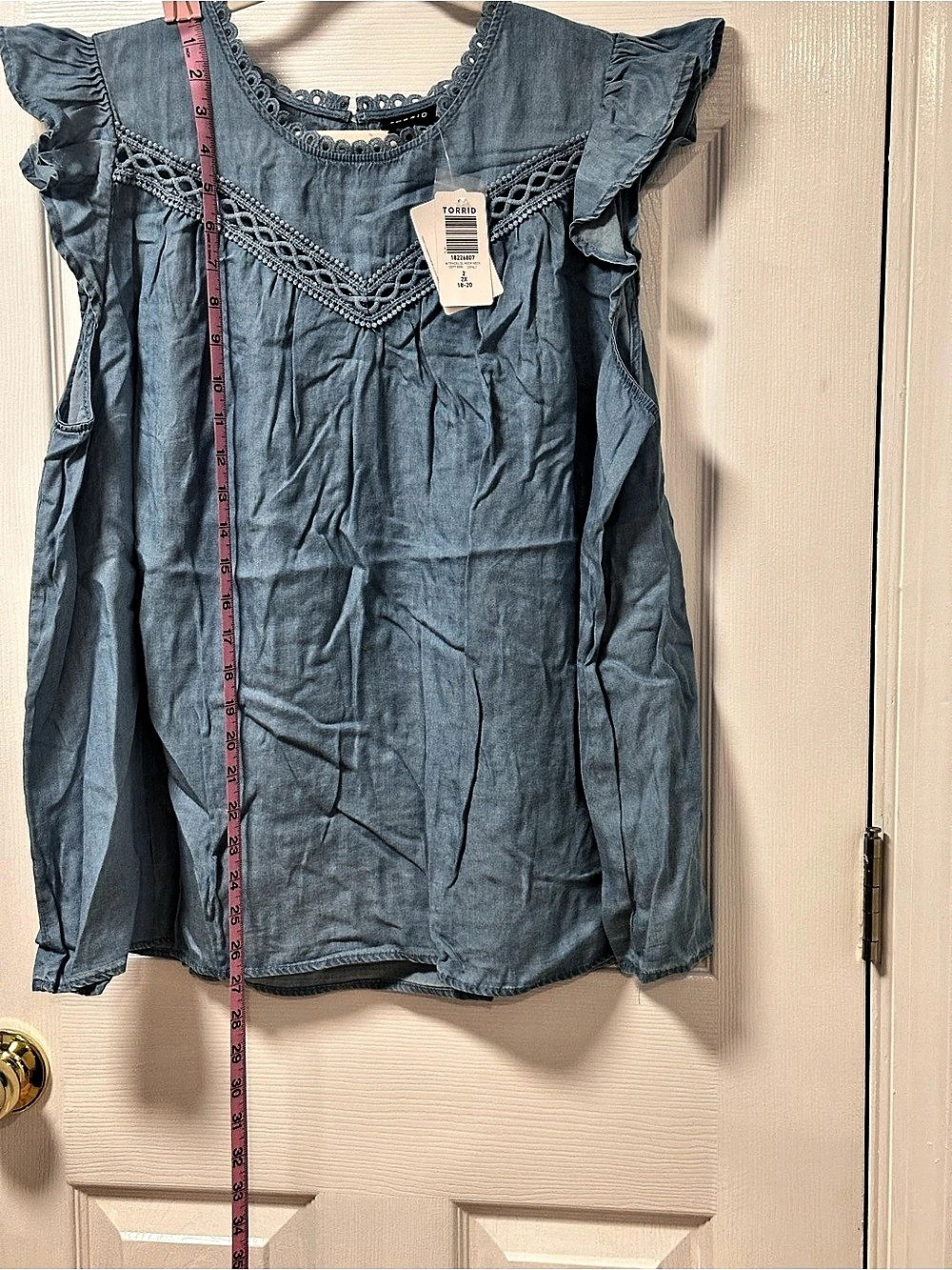 Torrid Blue Tunic 2X